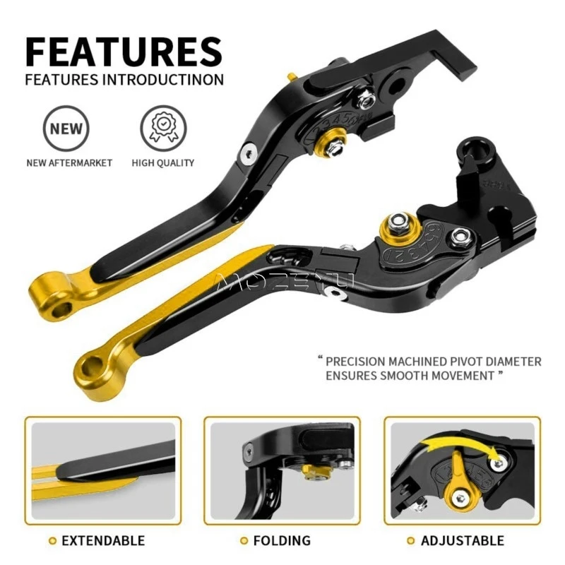 DSX625 2024-2026 Folding Extendable Adjustable Brake Clutch Levers For VOGE 625 DSX 625DSX DS 625X DS 625 X Motorcycle Accessory