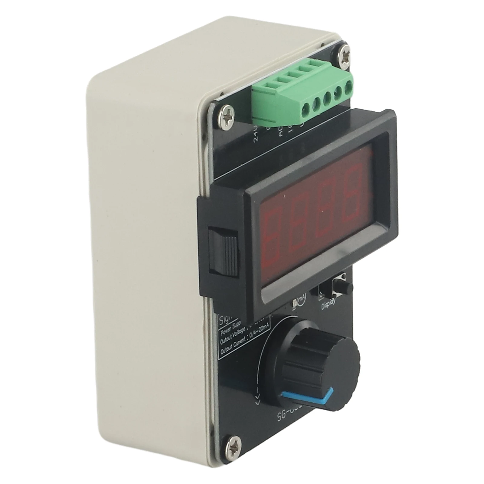 

Генератор сигналов с регулируемым током 0 22 мА и напряжением 0 10 В. Надежная производительность для тестирования светодиодов управления инвертором.