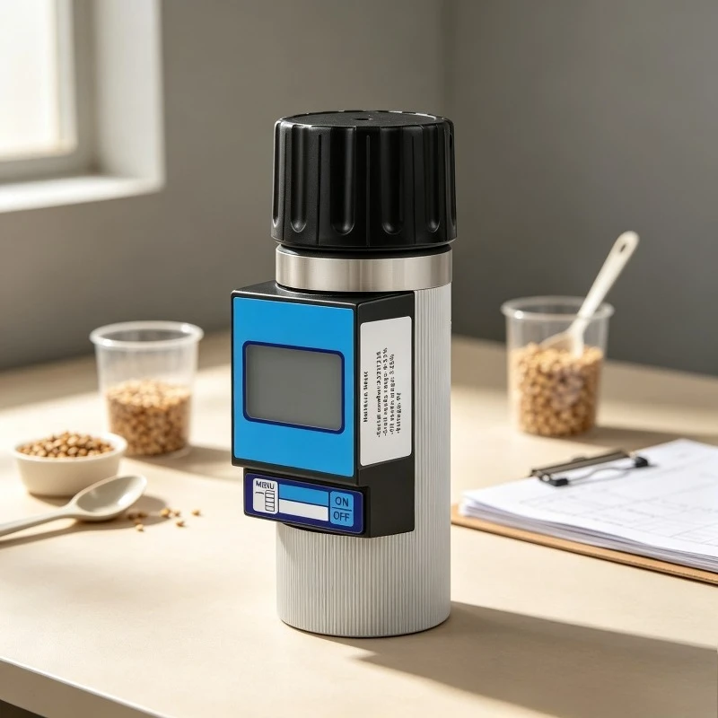 High Precision Digital Grain Moisture Meter Soybean Coffee Bean Hygrometer 8%-35% Multi-Language Agricultural Tester