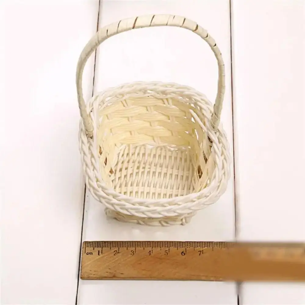 Rattan Flower Storage Basket Hamper Basket Multi-functional Hand Made Storage Baskets Picnic Basket Wicker Flower Baskets Home