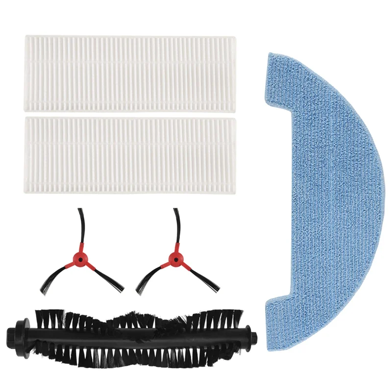 A73M-HEPA 필터 메인 브러시 사이드 브러시 걸레 천 360 C50 G50 Smartai 로봇 식 진공 청소기 예비 부품 액세서리