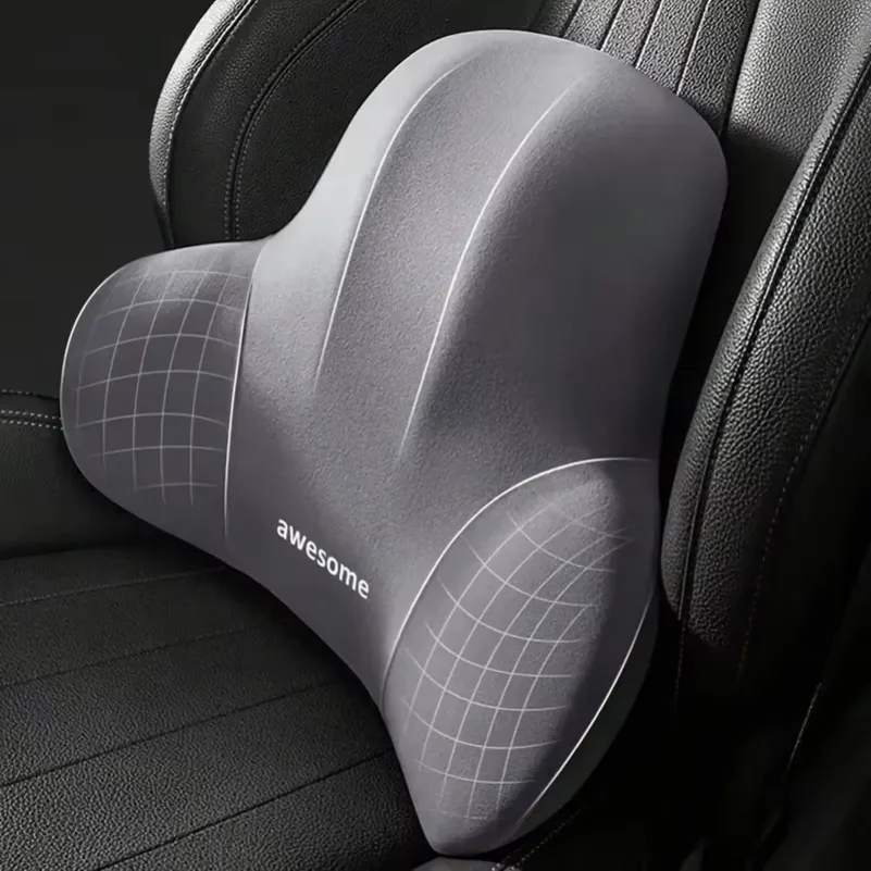 1pc Memory Foam Office Chair Cushion with Lumbar Support,for Back Pain,Washable Cover,Computer Desk Chair Pain System
