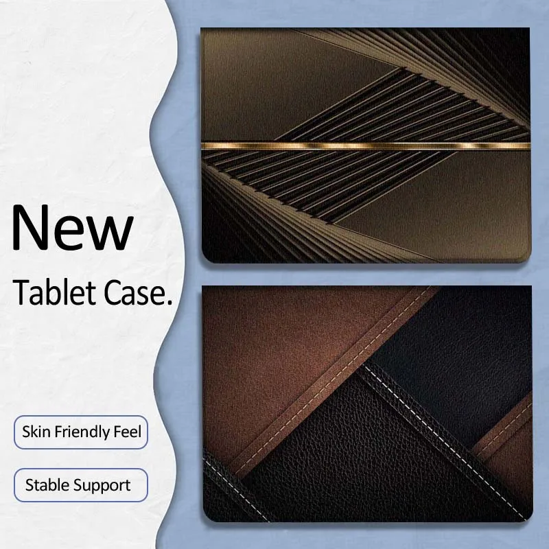 

Dark Stitch Patchwork Texture For Xiaoxin Lenovo Tab P12 Extreme Legion Y900 Idea Pro GT 12.1 2025 Foldable Tablet Case Gift