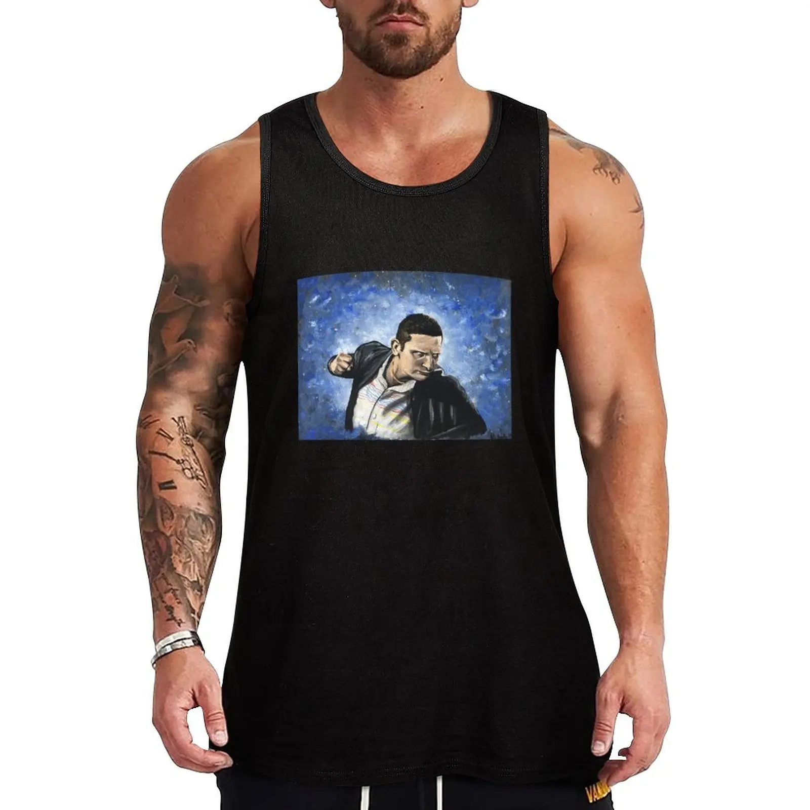 

ITYSL Tim POPPERS Tank Top Basic Undershirt Tank Top Casual Lightweight Shirt