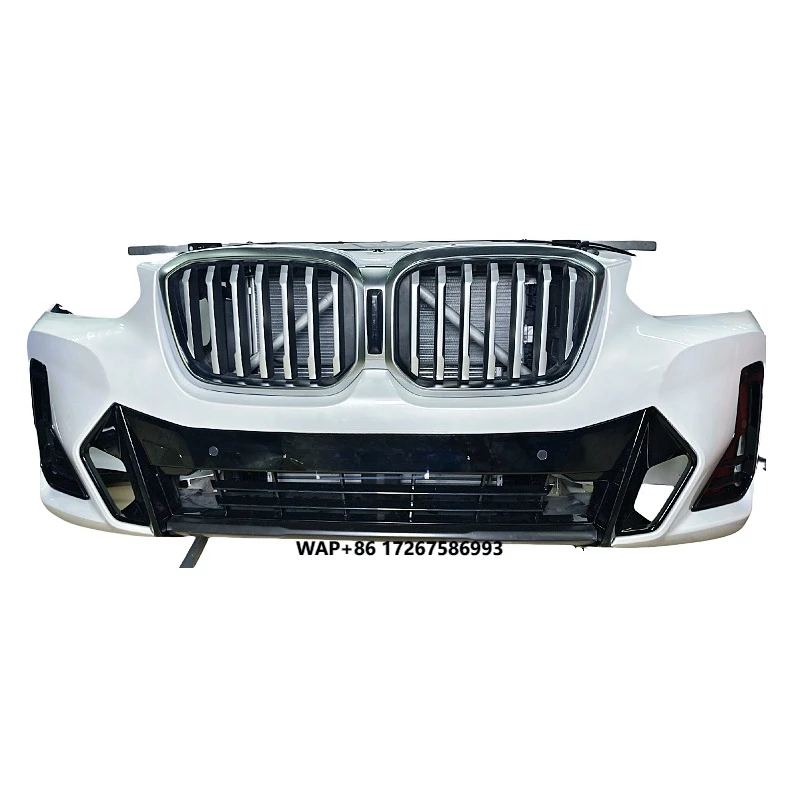 

High Quality Plastic Front Bumper Assembly for X3 G01 Includes Headlight Grille and Radiator-Used Body Kit