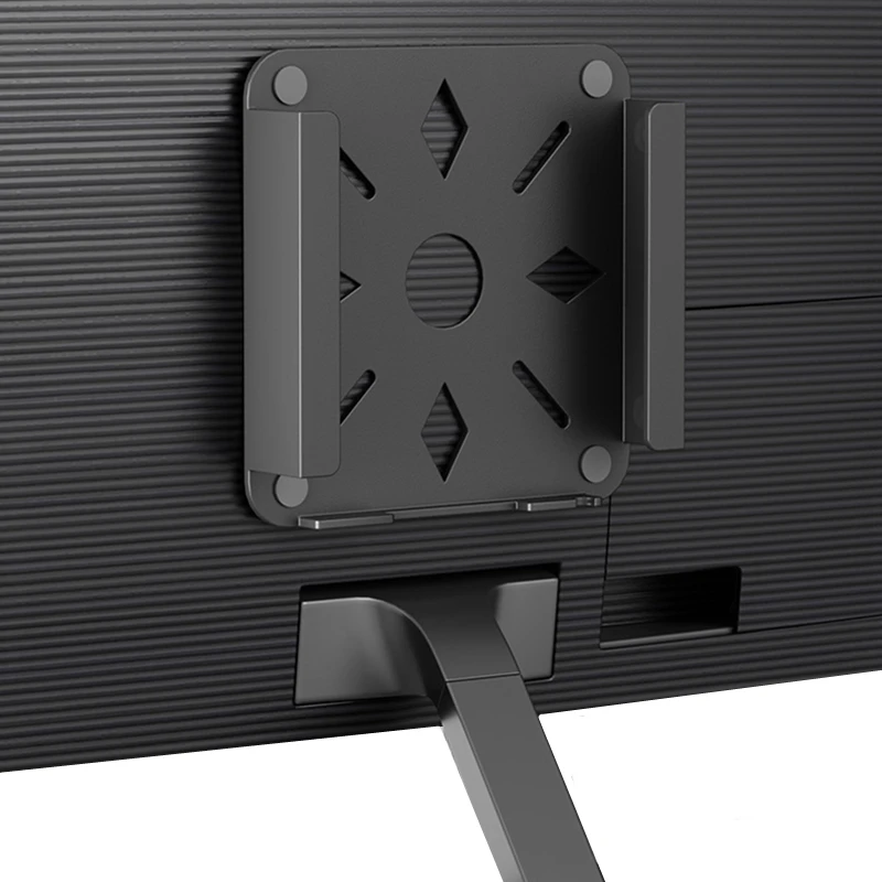 Aluminum Alloy Desktop Bracket for Mac Mini Protective Case Cooling Vertical Stand Holder Wall Mounted/Table Bottom Stander