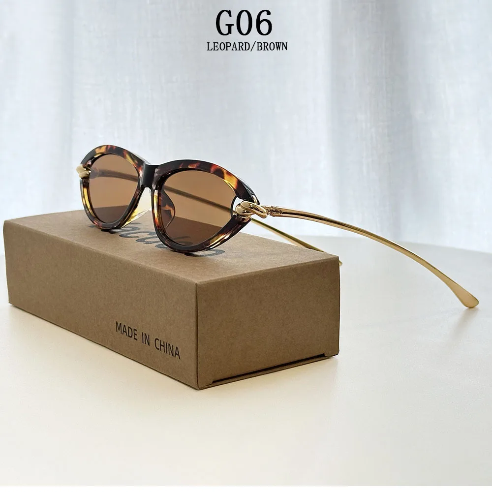 2026 Trendige Cat-Eye-Sonnenbrille für Damen – Luxuriöse Outdoor-Sonnenbrille mit UV-Schutz im Punk-Vintage-Stil – Detail 9