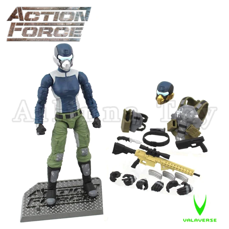 Valaverse Action Force 1/12 6inches Action Figure Wave 3 Steel Brigade Anime Collection Model For Gift