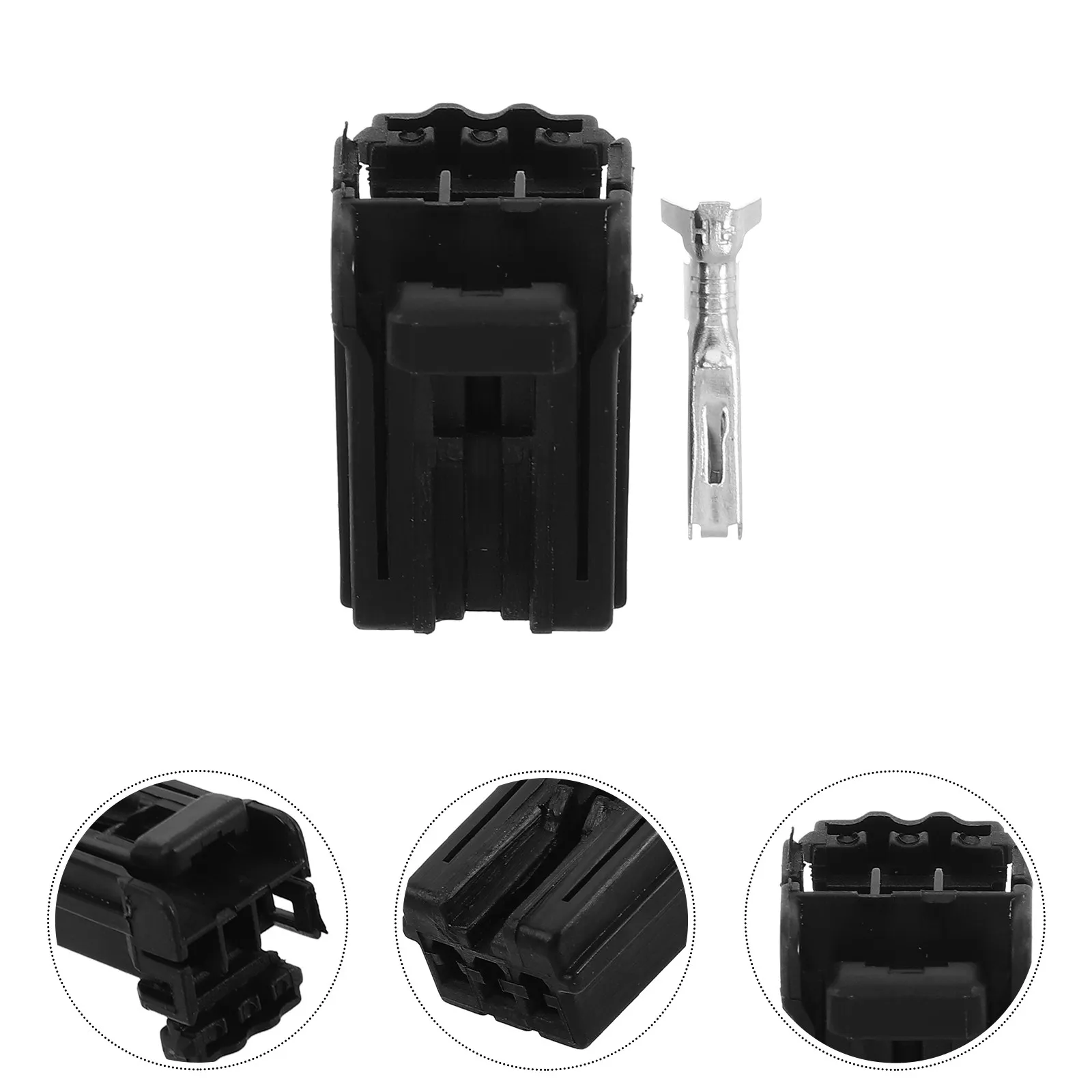 

10Pcs Automotive Waterproof Wire Harness Connector Plug Kit for Car Motorcycle Terminal Pin Connectors Female Heat Resistant