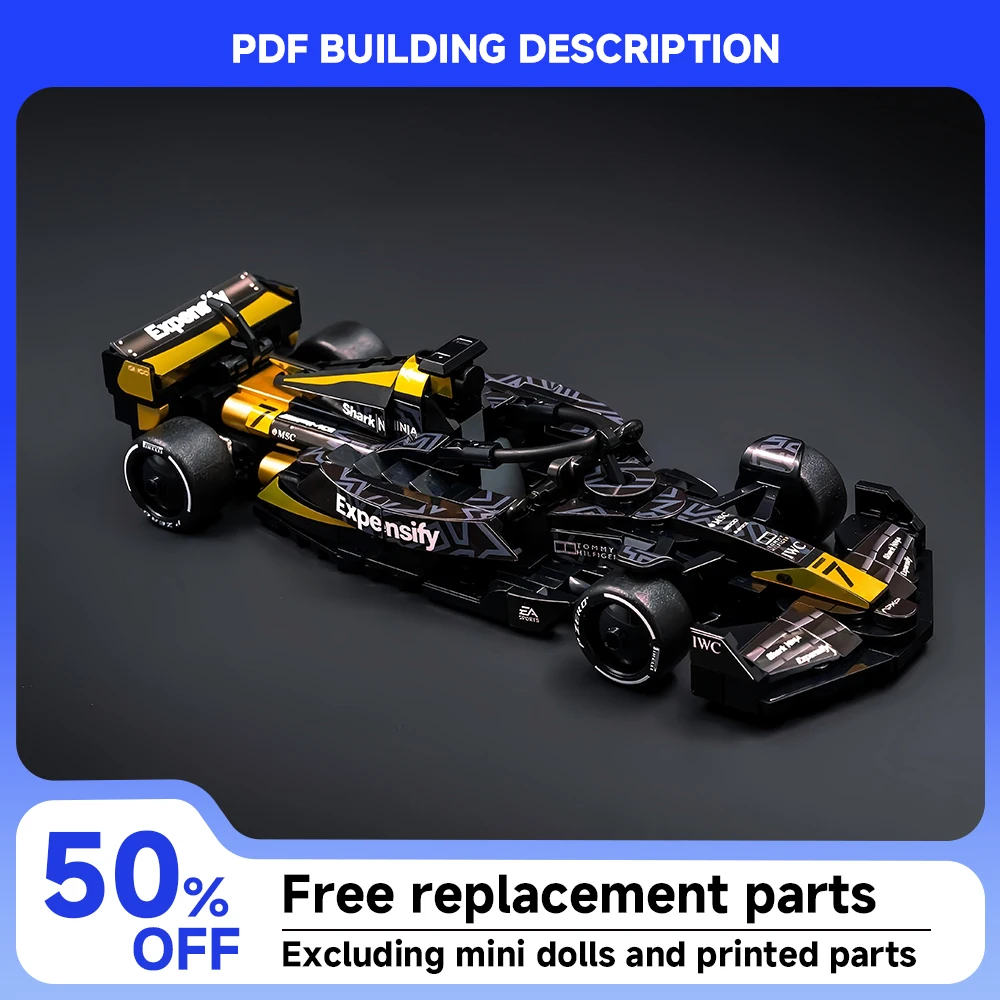 MOC-227958 APX GP bloques de construcción de carreras competitivas DIY modelo de montaje juguete para niños niño regalo de cumpleaños velocidad ​ ​ Set 320PCS
