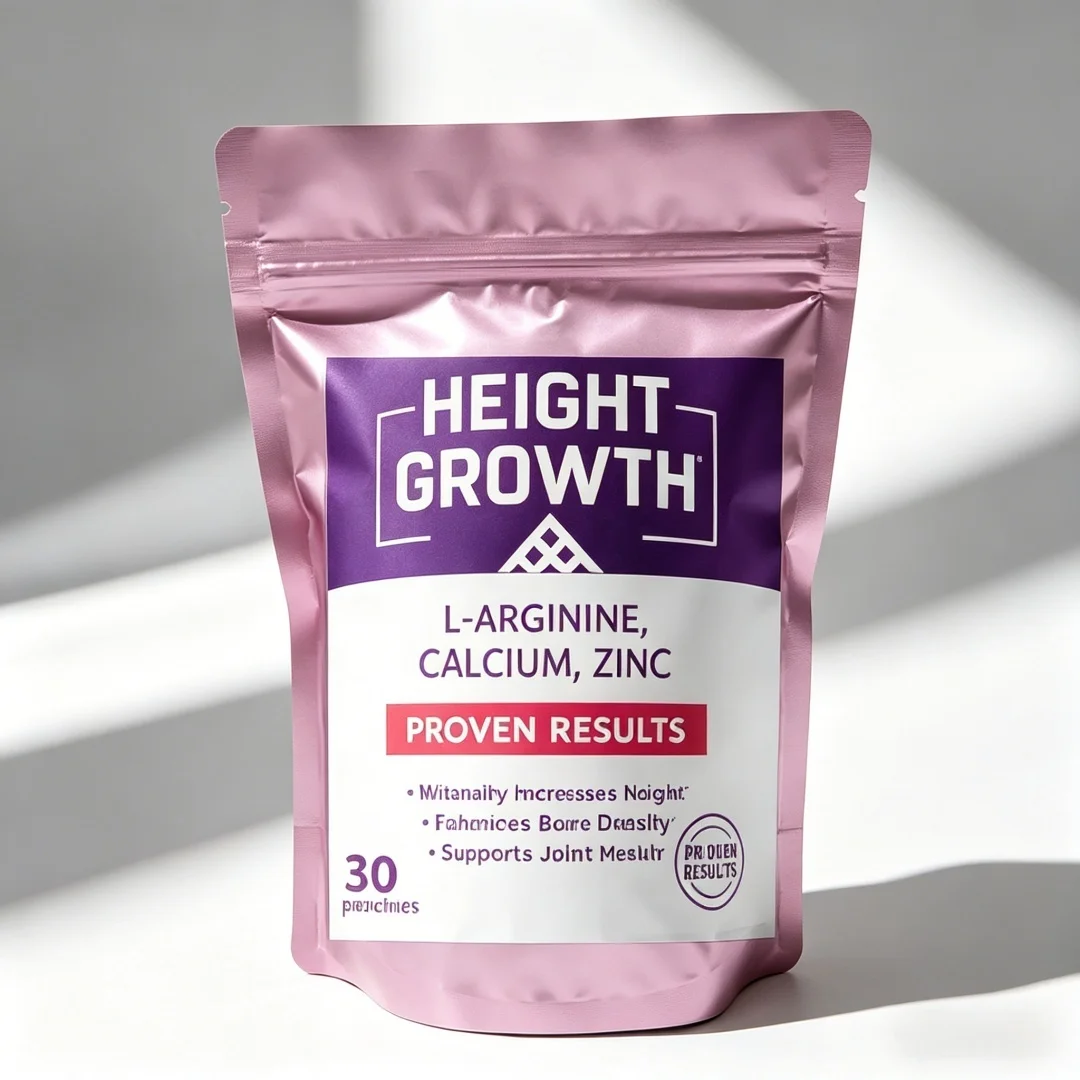 Hot sale Calcium, Vitamin D3 & Zinc Patch: Promotes Bone Growth, Natural Height Increase, Boosts Bone Strength for Kids & Teens
