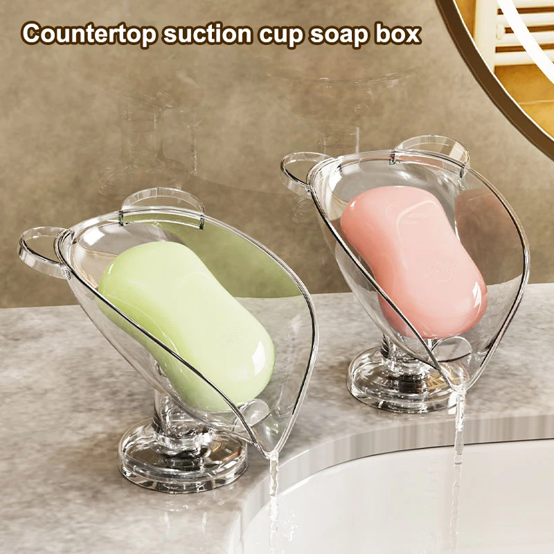 

Soap Holder Soap Dish Self Draining Soap Holder Bar Soap Holder Leaf Shape Soap Holder Soap Saver Extend Soap Life