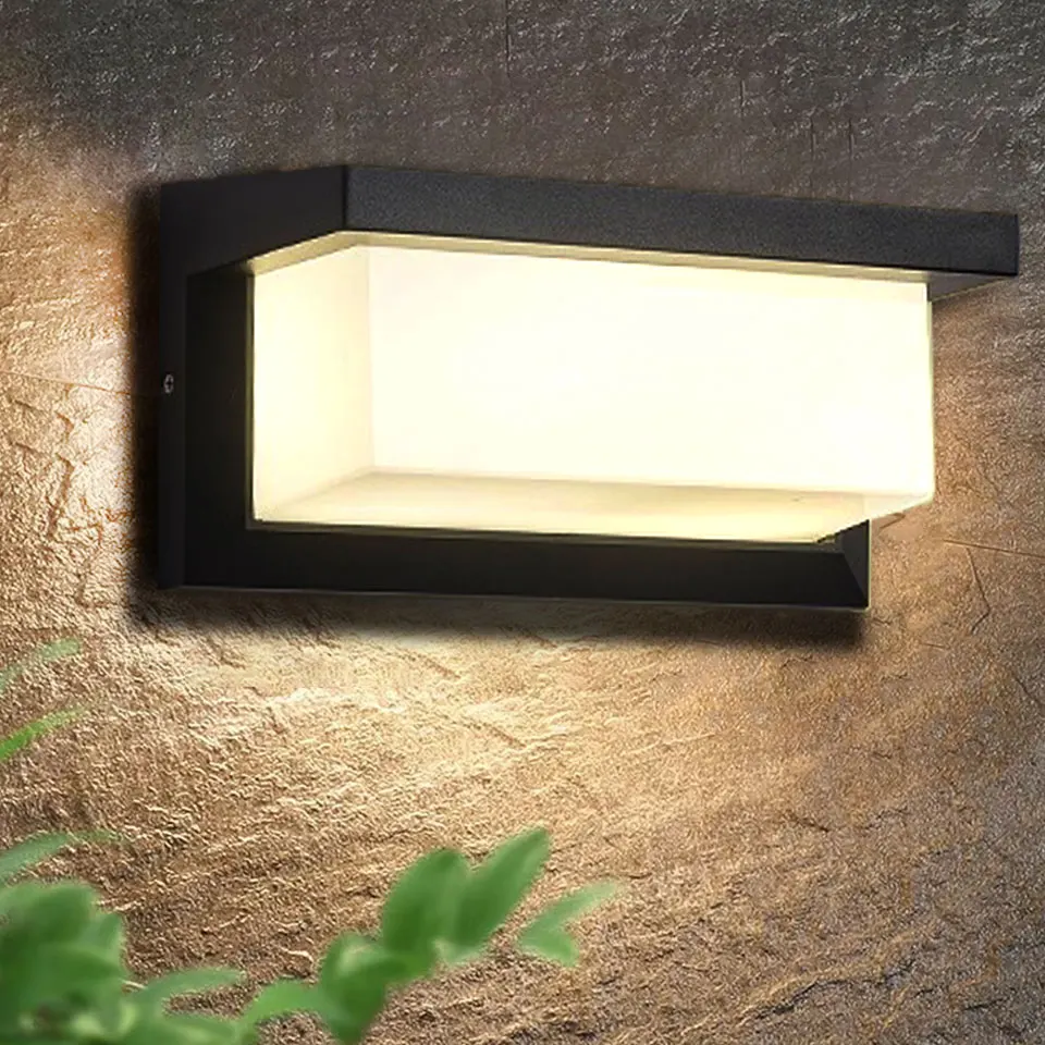 

Led Outdoor Wall Light Waterproof IP66 Motion Sensor Led Outdoor Lighting Porch Lights Balcony Garden Lights Outdoor Wall Lamp