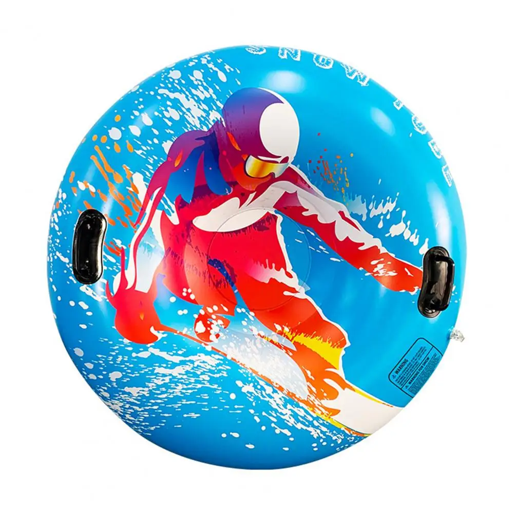 Ski Tube Practical Inflatable PVC Winter Outdoor Skiing Sled for Skiing