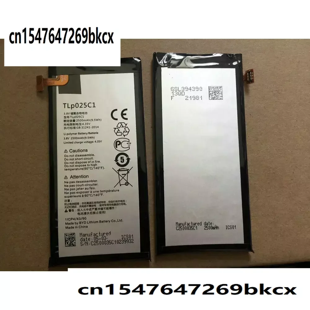 2500mah tlp025c1 tlp025c2 Akku für Alcatel One Touch Pop 4 plus 4 OT-5056D 5056a 5056n 5056o 5056w Handy