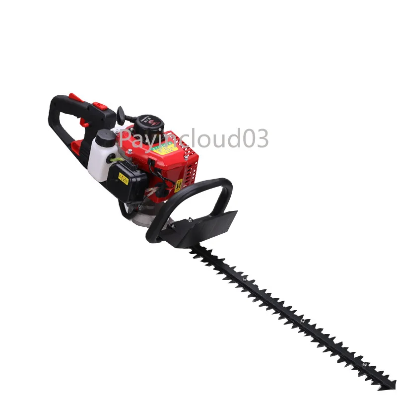 6868CC Two-Stroke Gasoline Double-Blade Light Hedge ，Tea Tree Trimmer Backpack Garden Thick Branch Trimmer Electric Tool