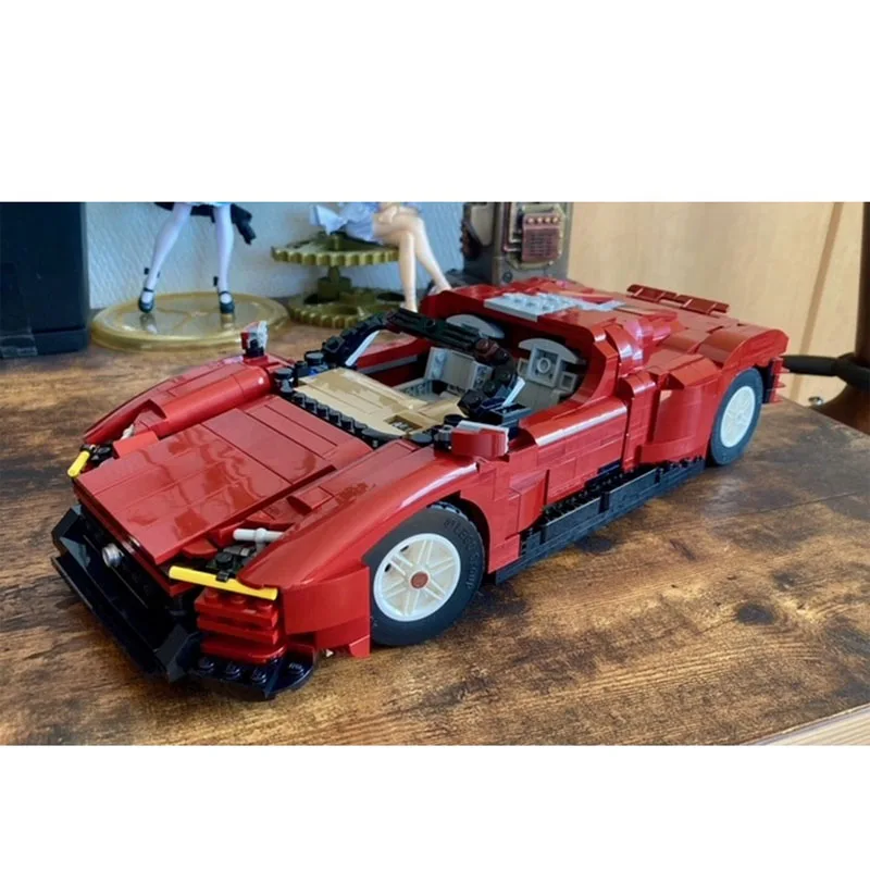 

MOC-124771 New Classic 90s SP3 Supercar Racing Brick Model Set • 966 PartsMOC Creative Building Blocks Toy for Boys and Kids