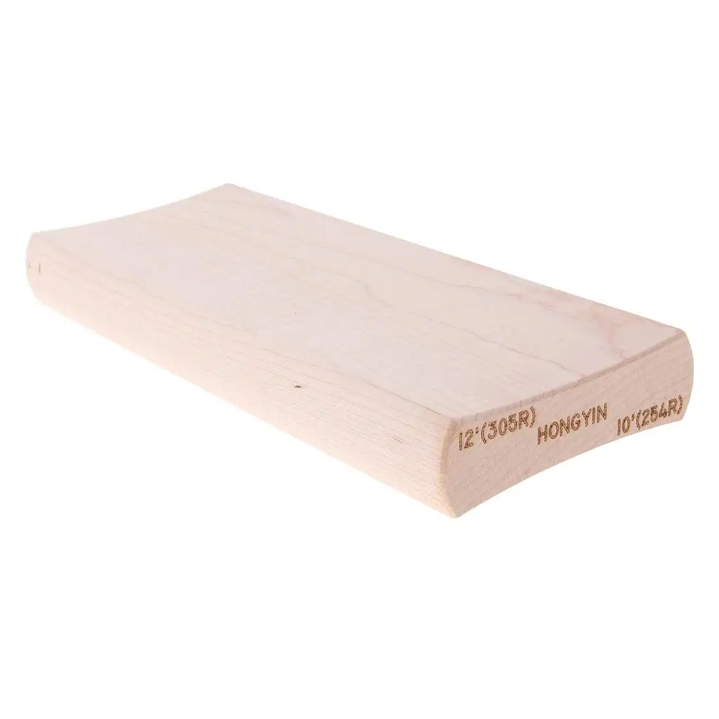 Fingerboard Leveling Sanding Block Maple Material Guitar Fret Level Polisher for Luthier and Bass