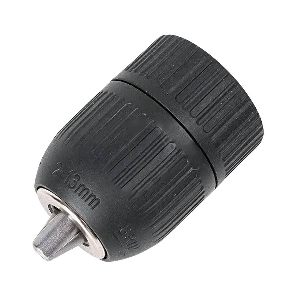 1pc Metal Keyless Drill Chuck 2-13mm Keyless Self Lock Chuck For Electric Hand Drill Cordless Drill Power Tool Accessories
