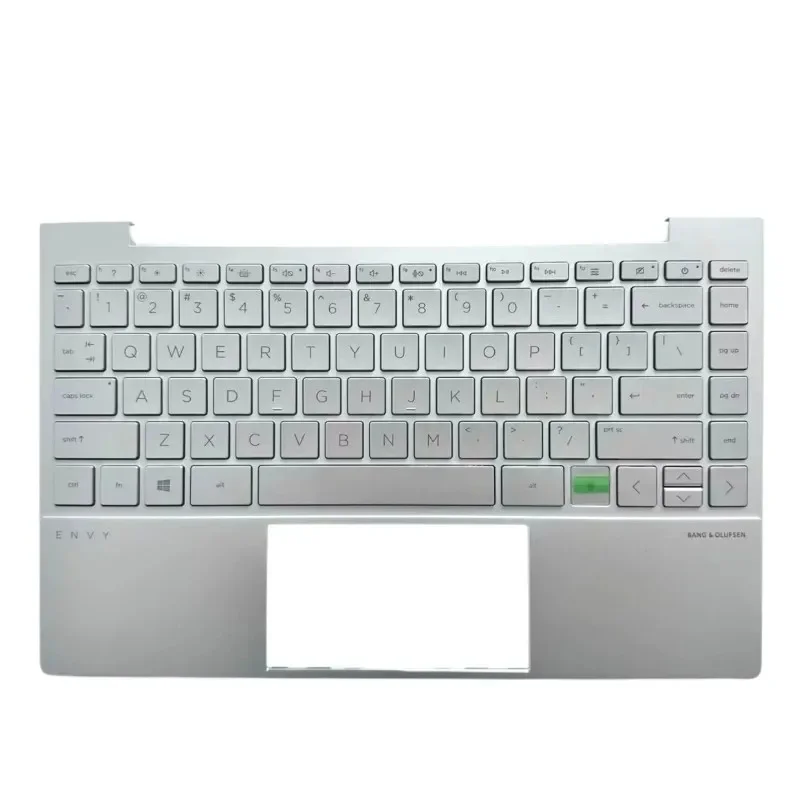 For HP ENVY 13-BA 13T-BA TPN-C145 Upper Case Palmrest US Backlit Keyboard Silver L96801-001