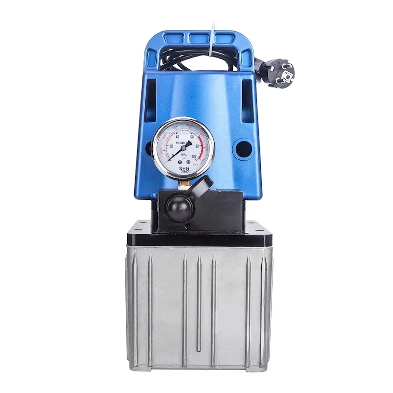 مضخة هيدروليكية كهربائية عالية الضغط 220 فولت MCN-603E مع صمام يدوي مزدوج المفعول جديد #3