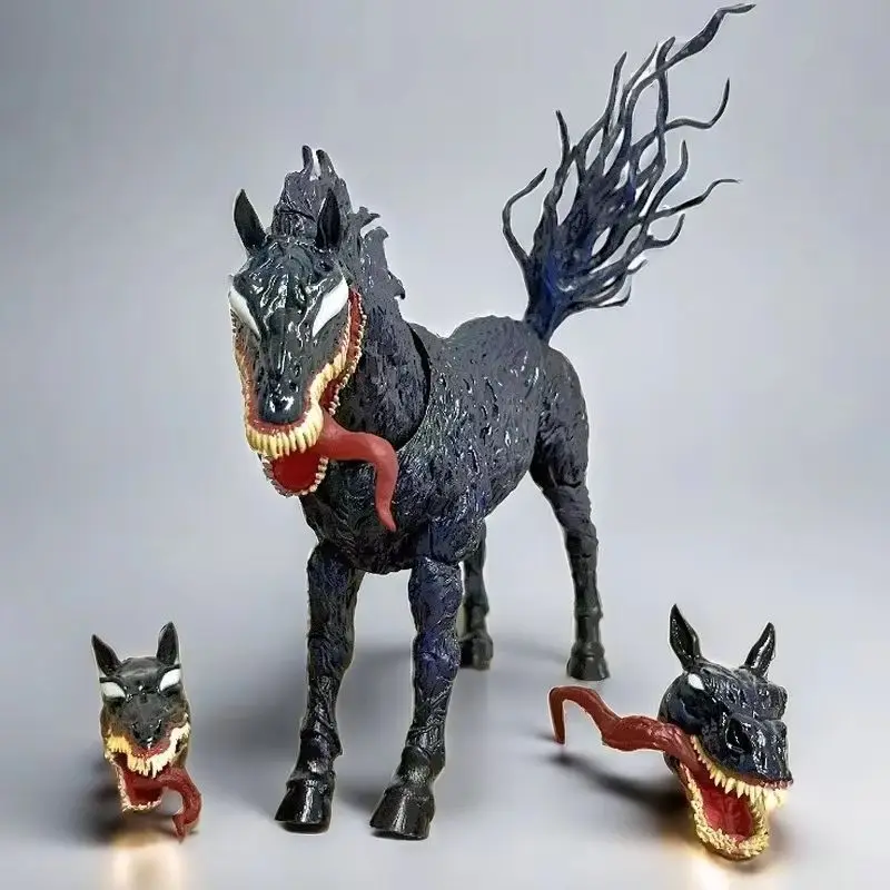 Dance Venom 3- Ostatnie figurki akcji Shf Venom War Horse Body Horse Peace Elite Figurka Ozdoba Model Lalka Zabawki Prezenty świąteczne Dla Dzieci