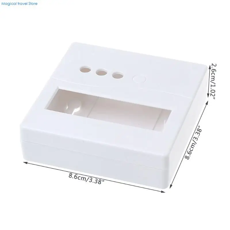 N2UB 86 Caixa projeto plástico para caixa para DIY LCD1602 METER TESTER COM BUTP