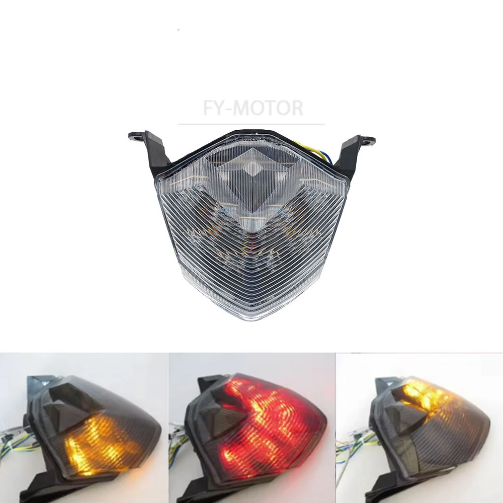 

Motorcycle Rear Tail Light Brake Turn Signals Integrated LED Light Fit For Kawasaki Ninja ZX-10R ZX-10R 6R 2008 2009 2010