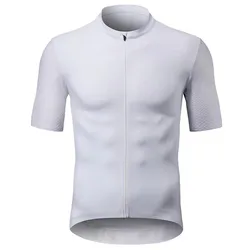 Men's Bicycle Clothing Male MTB Clothes White Black Pockets Mountain Bike Shirt  Racing Summer