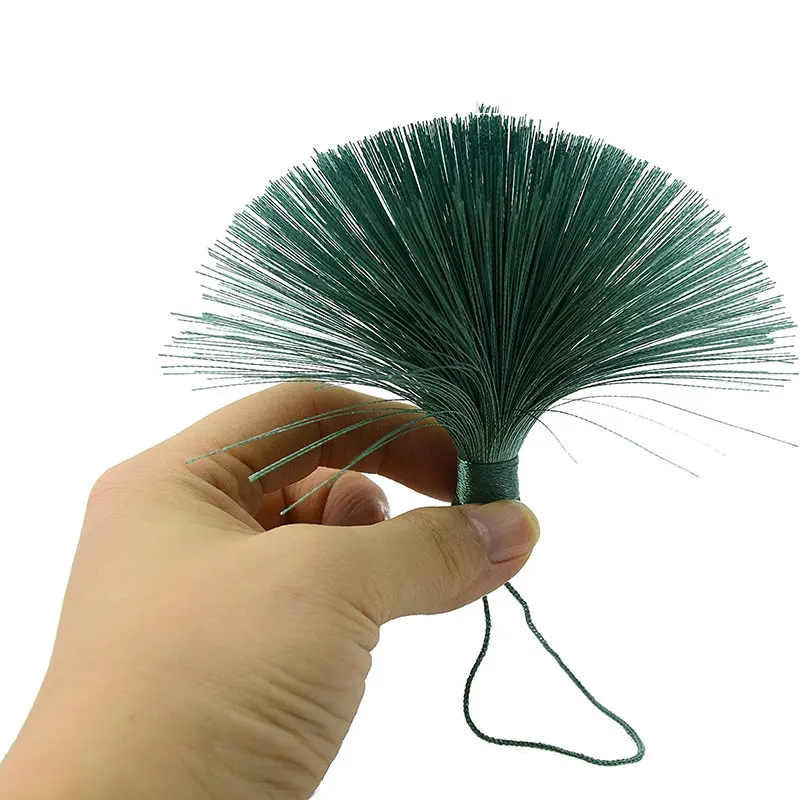 2/5/10 Stück 16cm Große Quasten, Weiche Elegante Handgefertigte Seidenquasten mit Kordelschlaufe, Chinesische Knoten-Quasten für Schmuckherstellung – Detail 9