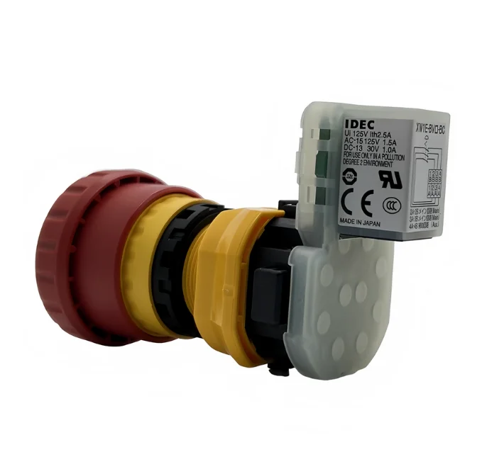 Original IDEC XW1E-BV403VR-BC SMT surface mount machine NPM emergency stop switch button N510041345AA