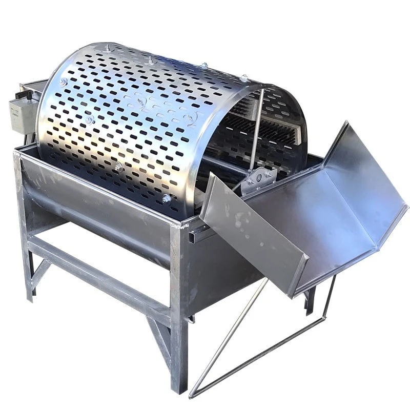 Household 220v small automatic potato lotus root cleaning sweet potato machine commercial