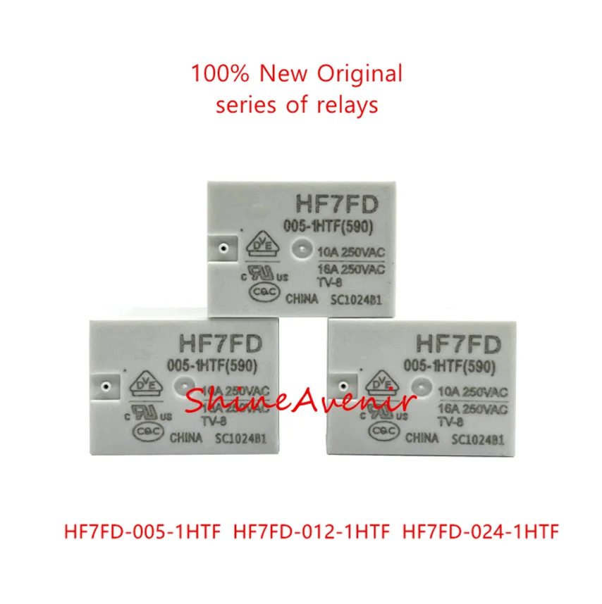 15pcs HF7FD-005-1HTF  HF7FD-012-1HTF  HF7FD-024-1HTF  HF41F-12-H8ST  HF41F-24-Z8ST  100% original relay