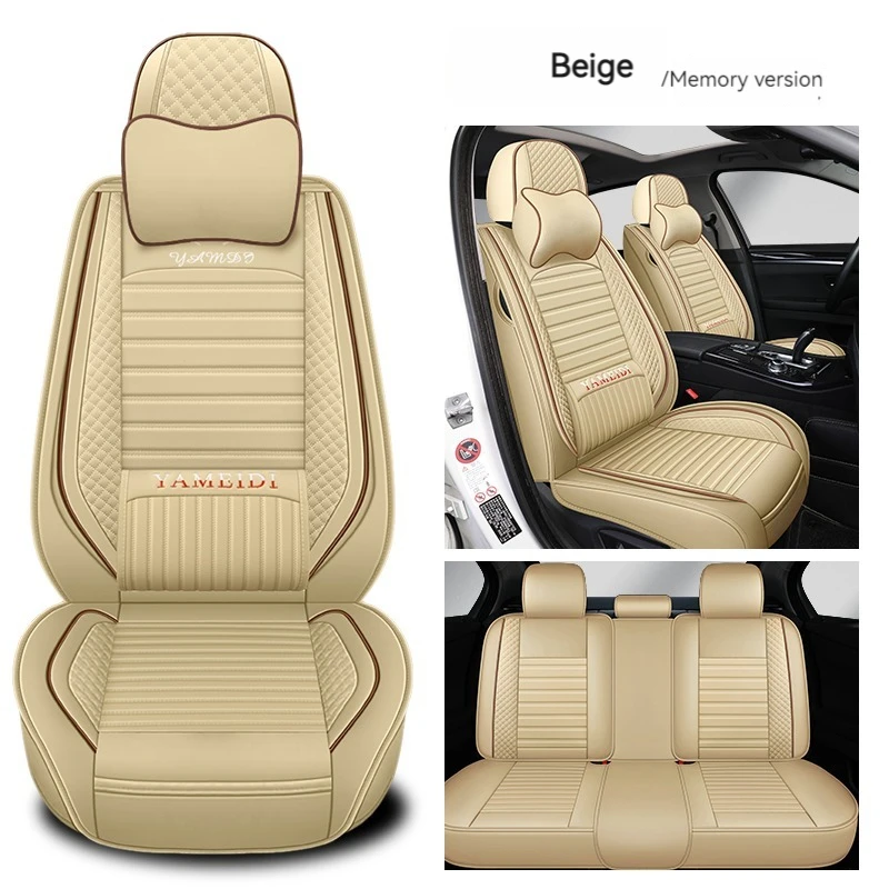 High Quality All Inclusive Car Leather Seat Cover For Lincoln Aviator MKZ Mark MKC Continental MKX MKS Navigator Car Accessories