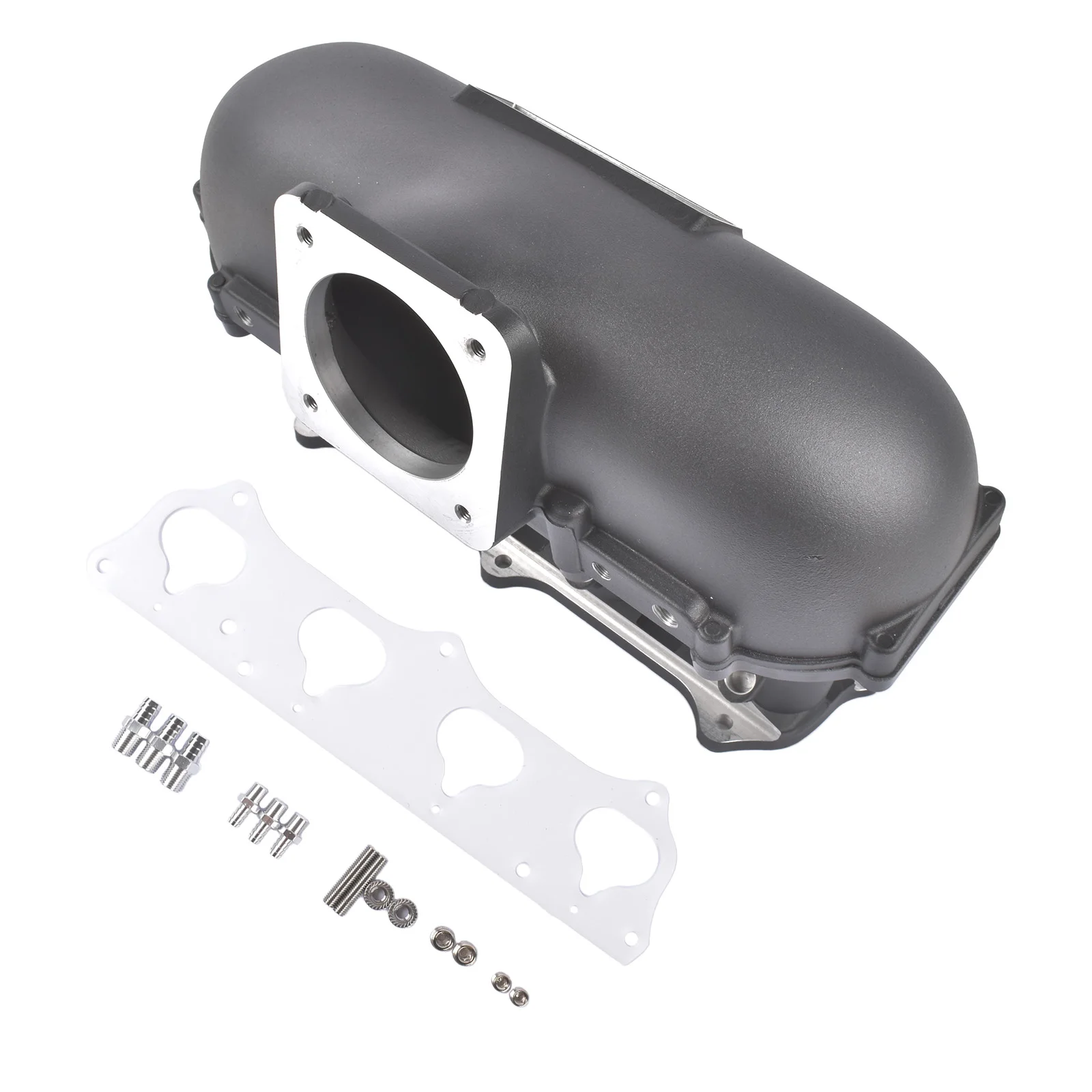 AP03 Black Racing Intake Manifold for Any Swap Using the K20A/ K20A2/ K20Z1/ K24A1