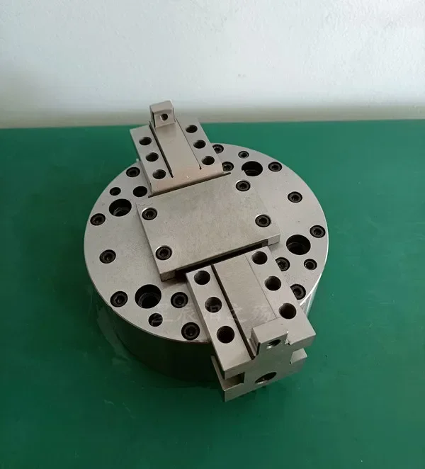 Centering Clamp, Oblique Wedge Type Vice,Two Jaw Hydraulic Chuck, 7 Inches, 8 Inches, and 9 Inches