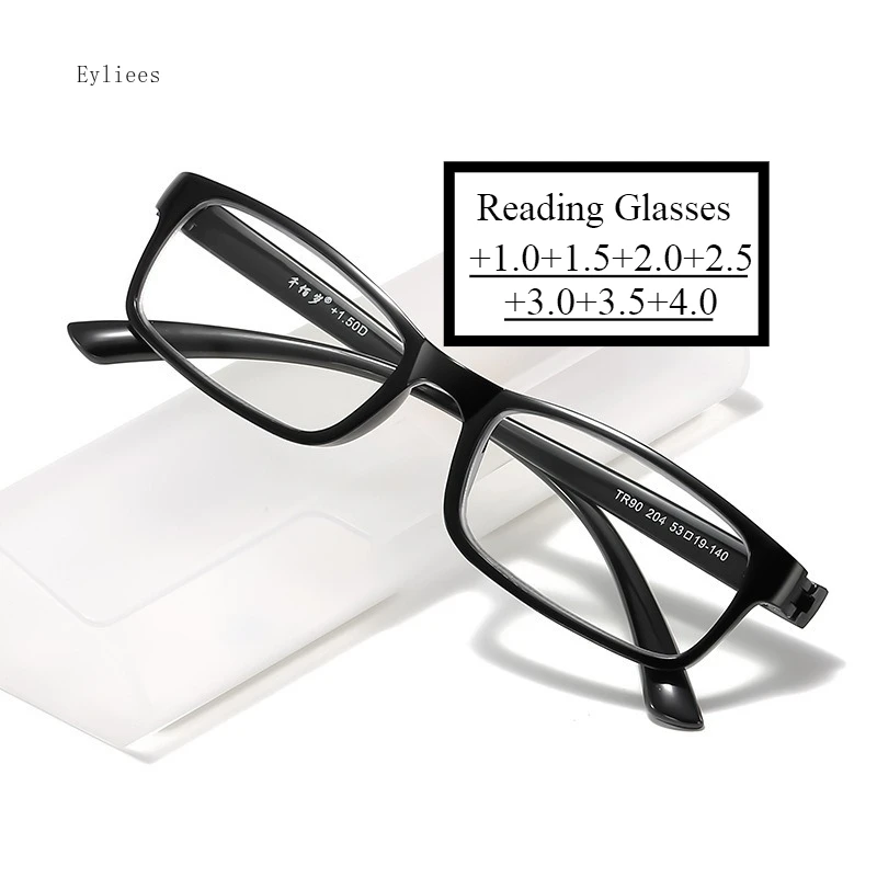 

Reading Glasses for Men Women Sports Anti-blue Light Reading Eyewear Black Red Presbyopia Eyeglasses +100 to+400 glasses