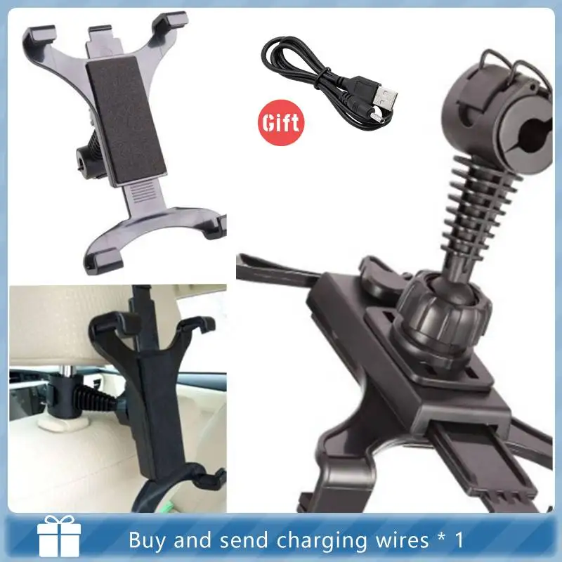 ที่ยึดพนักพิงศีรษะด้านหลังเบาะรถยนต์แบบพรีเมี่ยมสำหรับแท็บเล็ตขนาด7-10นิ้ว /gps สำหรับ iPad