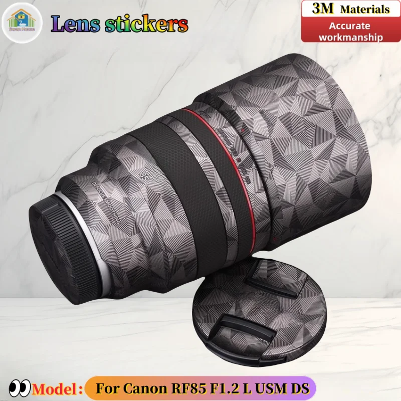 

RF85F1.2 For Canon RF85 F1.2 L USM DS Camera lens sticker, DIY skin, Precision tailoring wear-resistant protective film