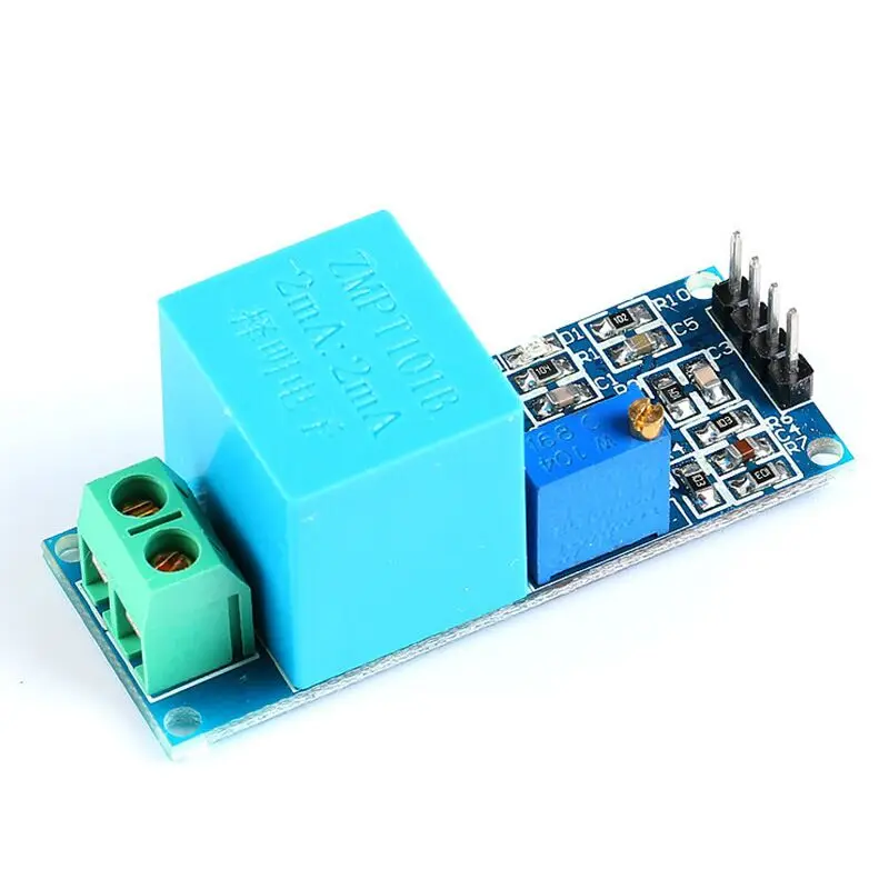 ZMPT101 Active Single Phase Voltage Transformer Module AC Output Voltage Sensor for Arduino Mega ZMPT101B 2mA