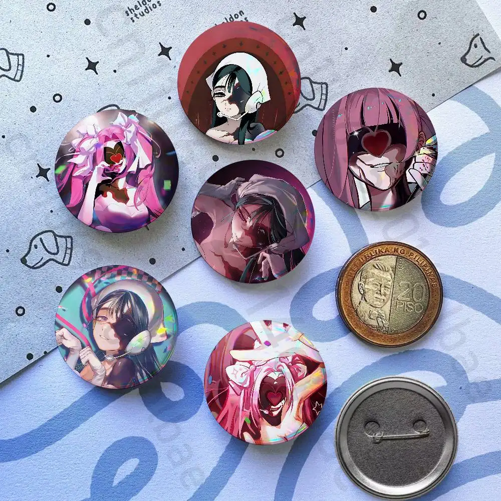 Zombie Stage Mizi Sua Pins 58mm Cute Cartoon Badge Handmade Brooches for Backpack Accessories Jewelry Gifts