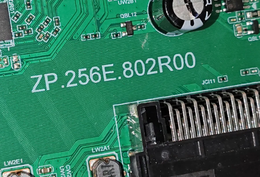 

ZP.256E.802R00 Материнская плата для ТВ с Wi-Fi, три в одном, протестирована, физические фото, для 36-62В 500мА 25Вт, память 1ГБ+8ГБ