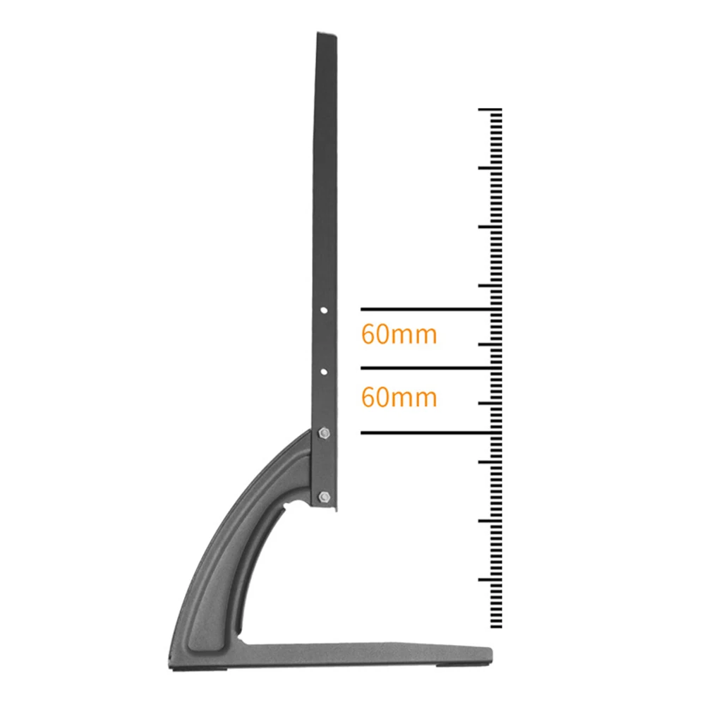 

Adjustable Base Replacement Metal LCD Holder Steel Frame Thickened Cold-Rolled Triangle Support Stable Easy for Home