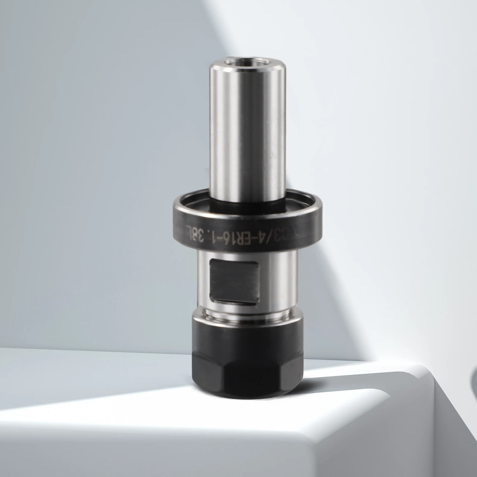 for TTS 3/4 ER16 Collet Chuck Tool Holder with Straight Shank and 1 38 Length Designed to Work with ER16 Collets in Machining