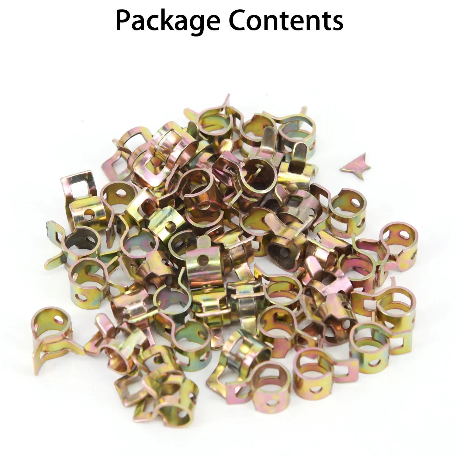 

Fashion New Stylish Spring Clip Clamp Clip Fuel High Quality Hose Pipe Reliable Vacuum Hose 65 Mn Spring Steel