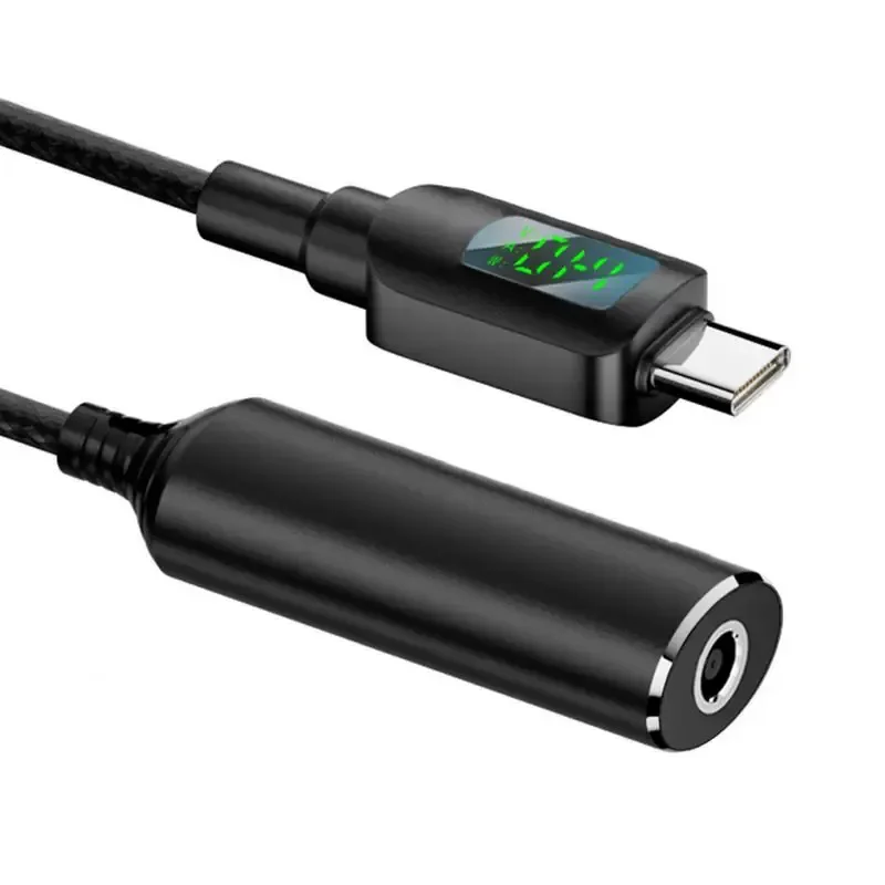 for NVME Automatic Recognition 5V 9V 12V 20V DC Input to Type C Converter PD Output 140W Charging Cable