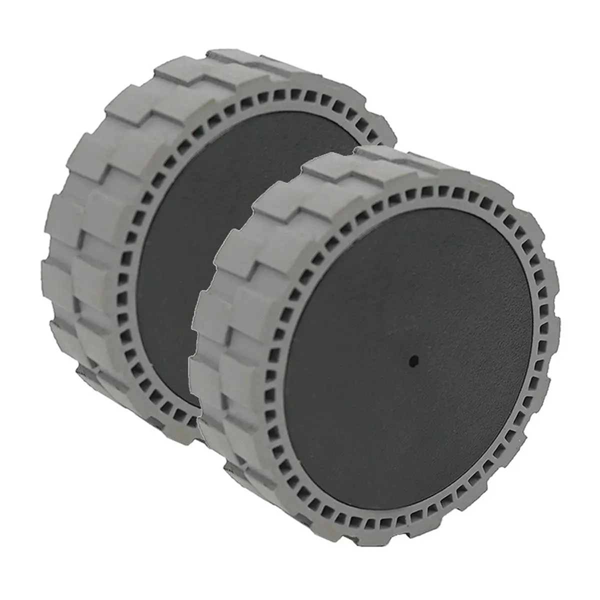 update. Driving Wheel Casters for Ecovacs Deebot X1/T10 Turbo Omni Vacuum Cleaner Accessories Travel Wheel Tire 2PCS view 2