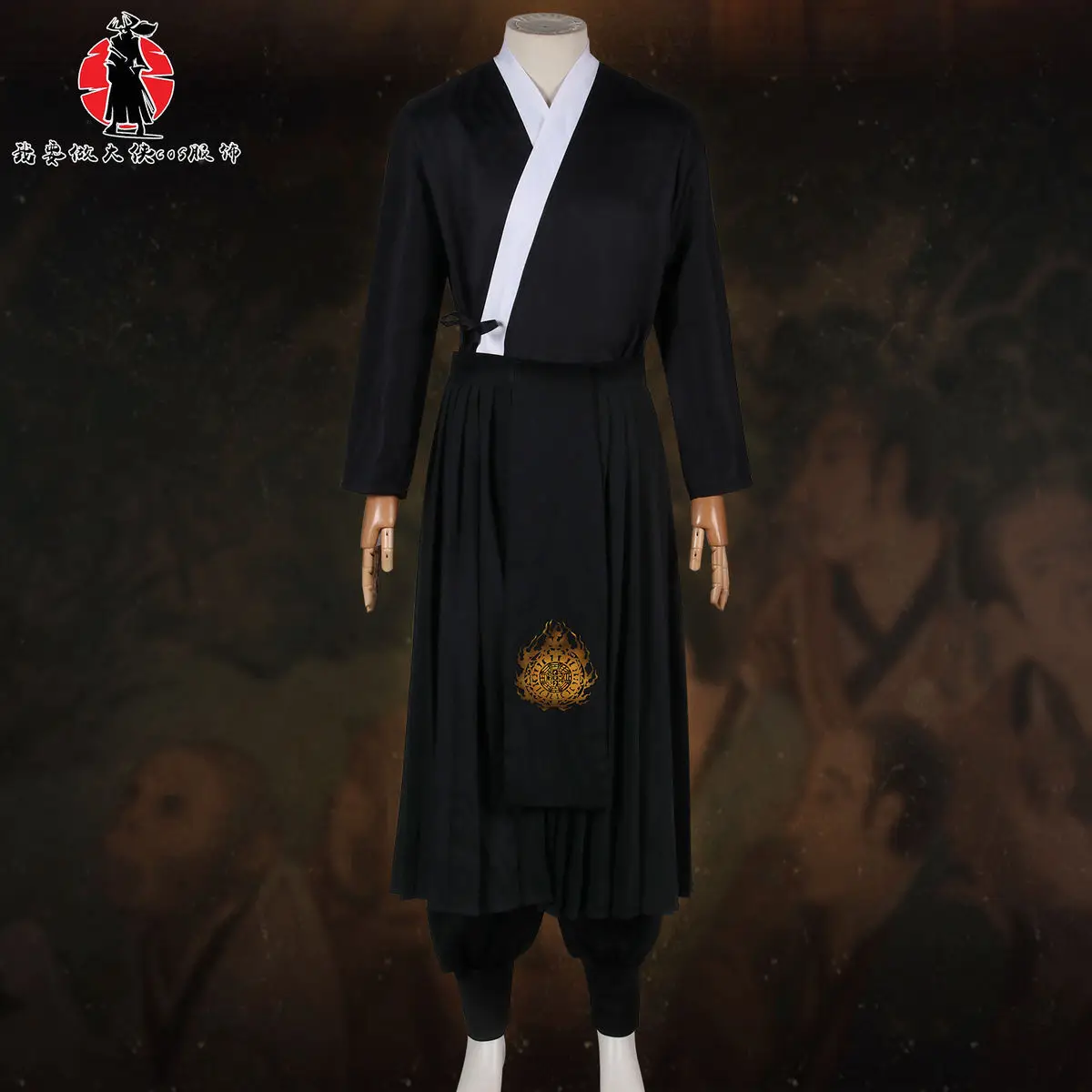 Black Myth Wukong Cosplay Costume Erlangshen Yang Jian Game Anime Cosplay Costume Full Set Halloween Handmade Prop Production