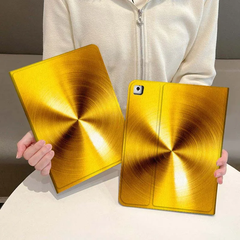 

Metal Style Pattern Cool Tablet Case For iPad Pro Air Mini 1 2 3 4 5 6 7 7th 8th 9th 10th 11th 10.2 9.7 10.5 10.9 11 2025