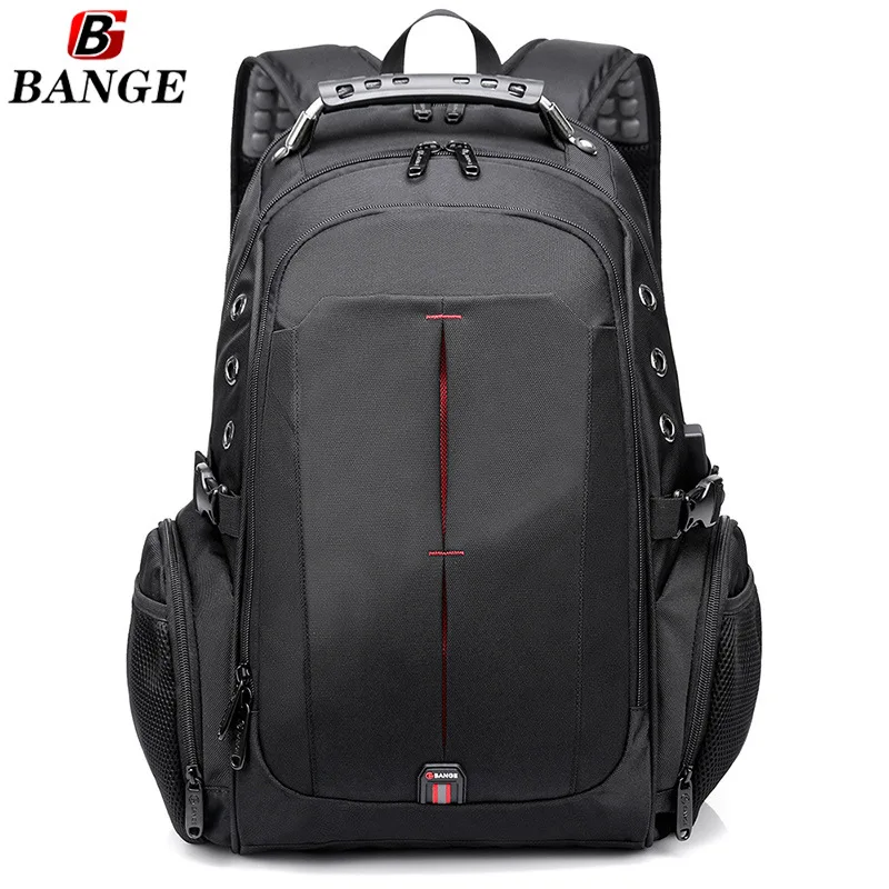 Bange Men backpack large capa large capacity 16inch laptop backpack USB charge waterproof 40L travel bag Rucksack schoolbag back